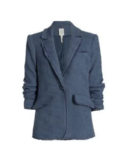 Cinq à Sept Khloe Boucle Blazer Sahara